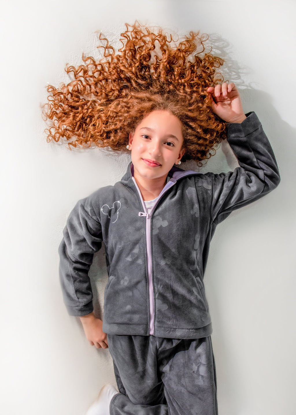 mini velvet set with emberiodery