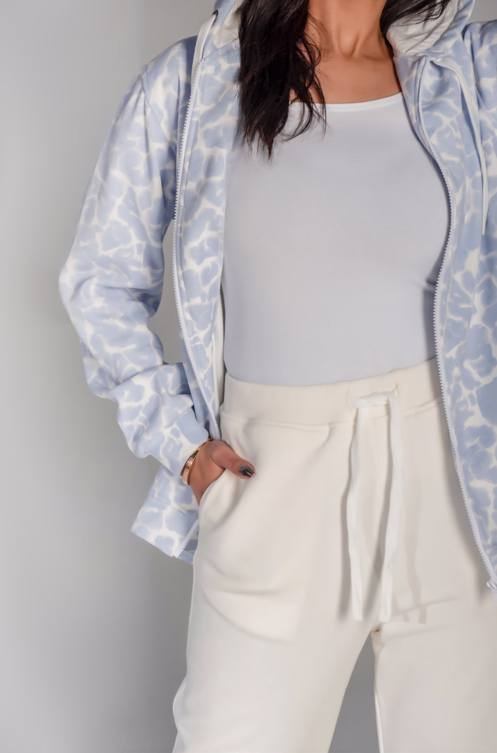 zipper polka dots full set