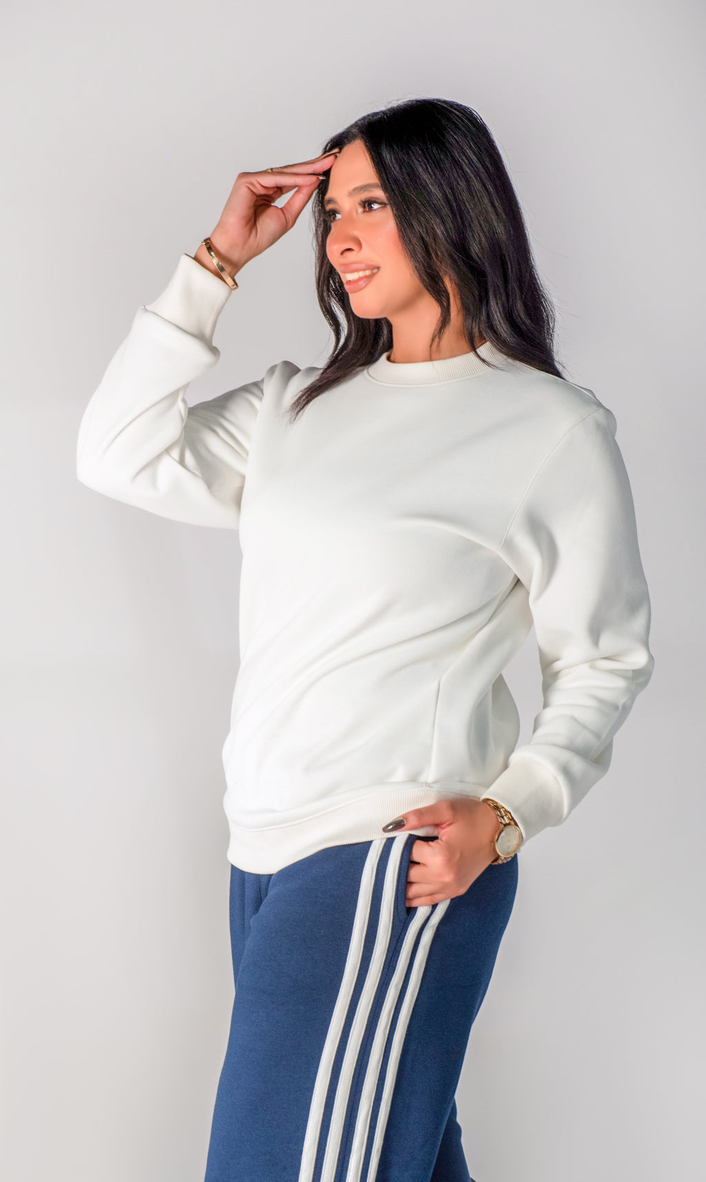 sport pants with stripes