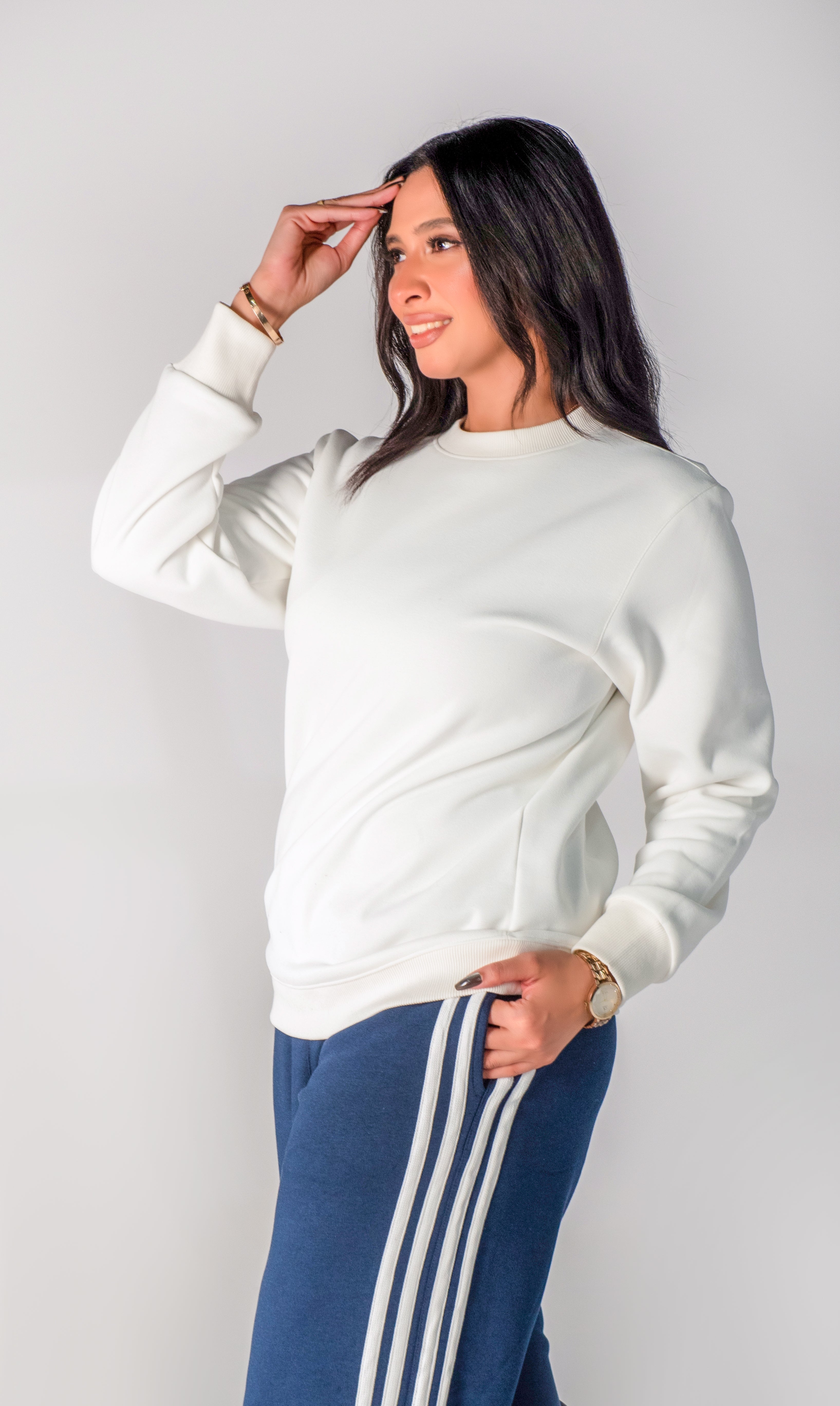 sport pants with stripes