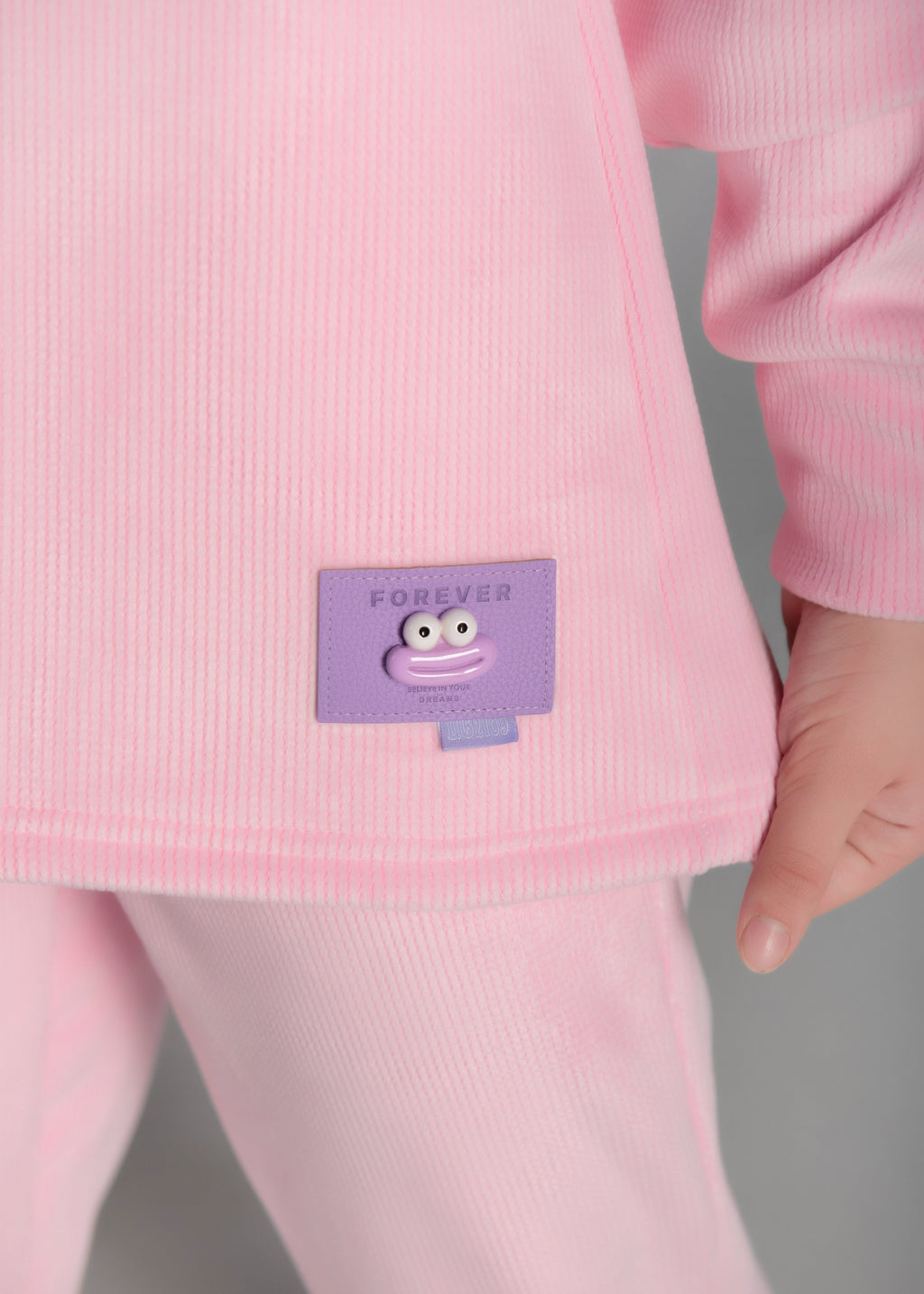 cut out velvet set with toy