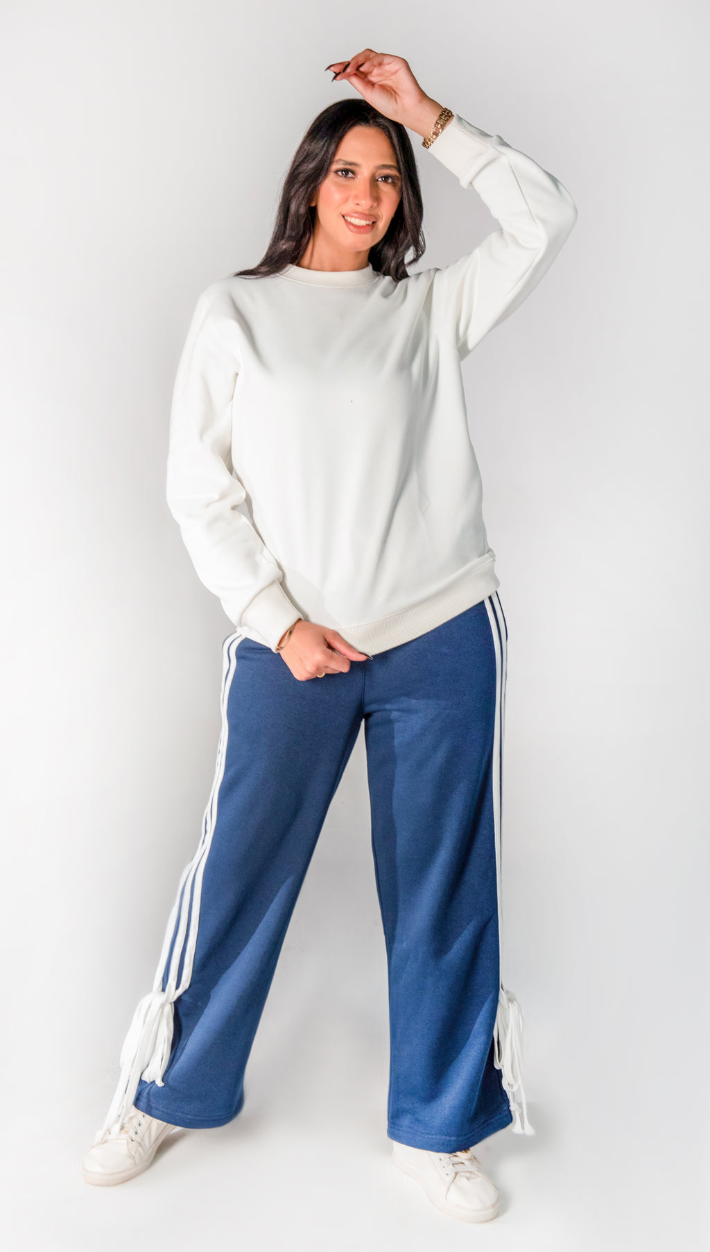 sport pants with stripes