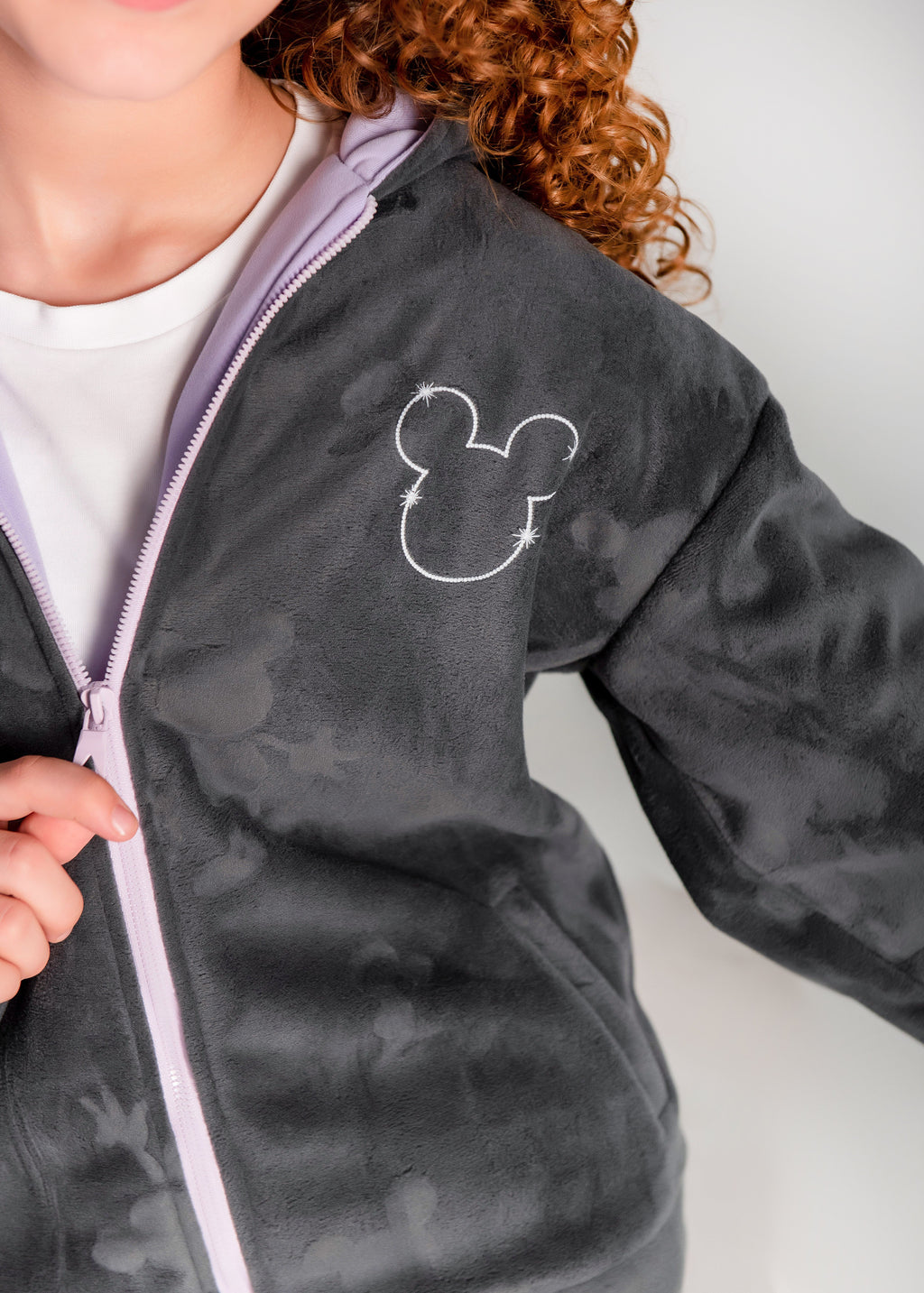 mini velvet set with emberiodery