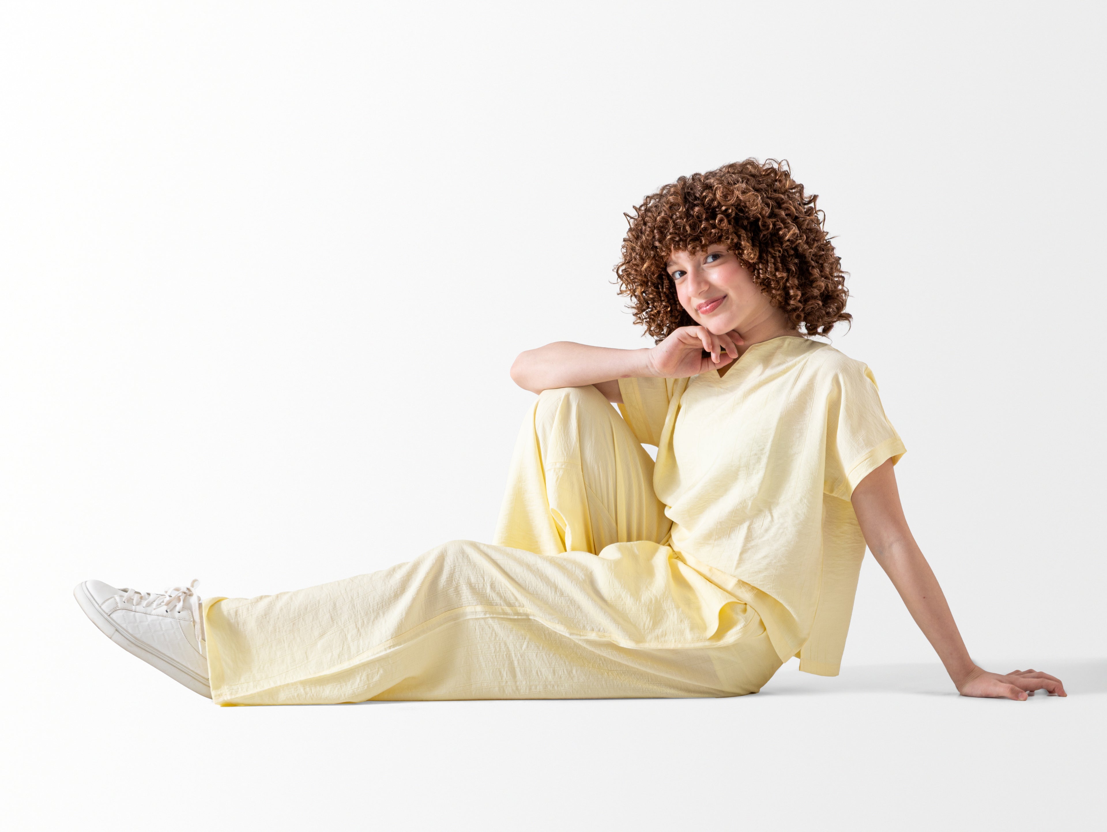 Two-Piece Casual Summer Set – Girls