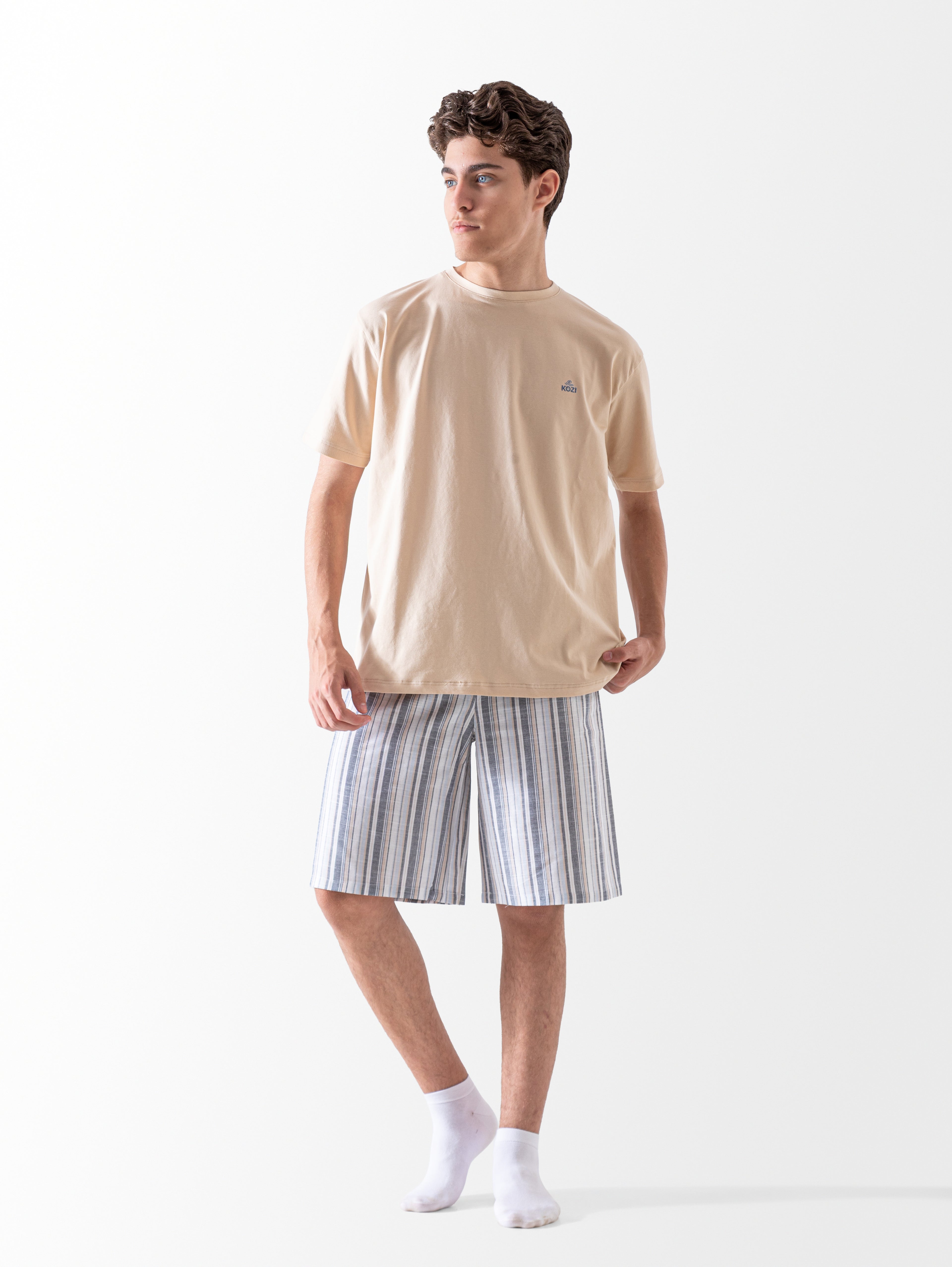 Cozy Striped Set – Adult