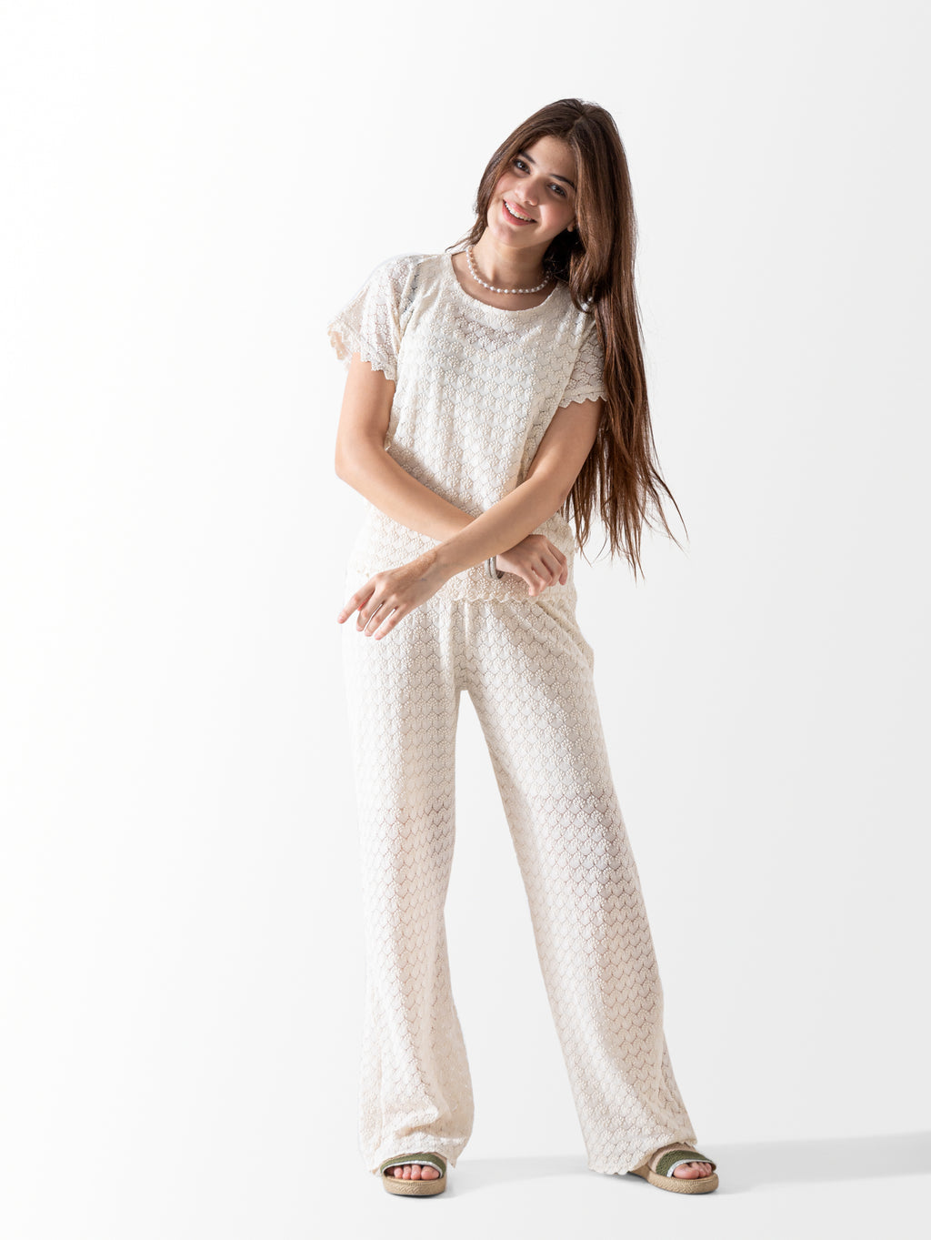 Lace Cotton Mini-Flowers Set – Women