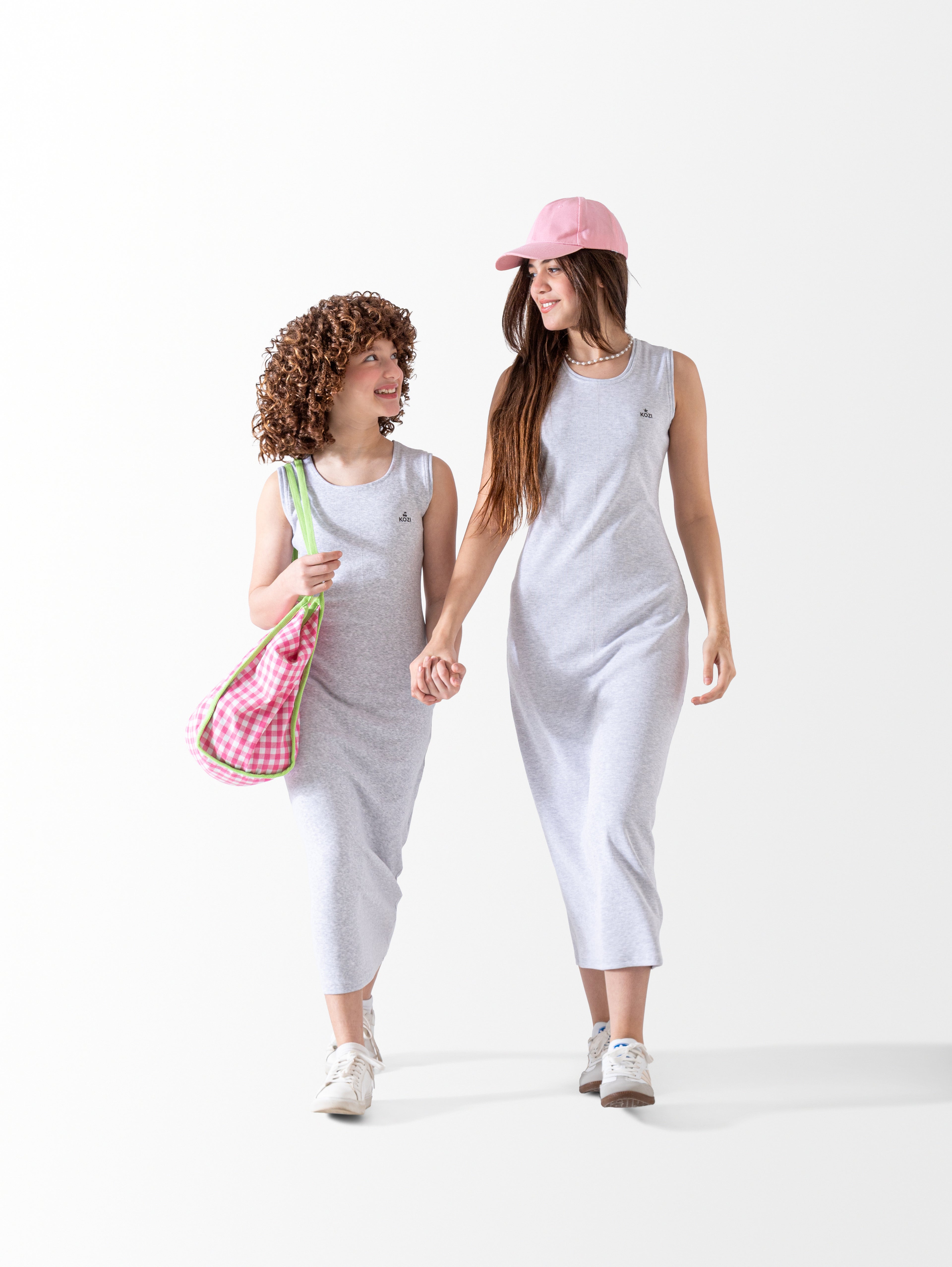 Mother & Daughter Set – Ribbed Maxi